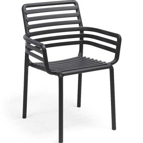 NARDI outdoor Fauteuil de jardin Doga anthracite  