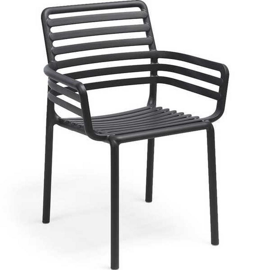 Fauteuil de jardin Doga anthracite