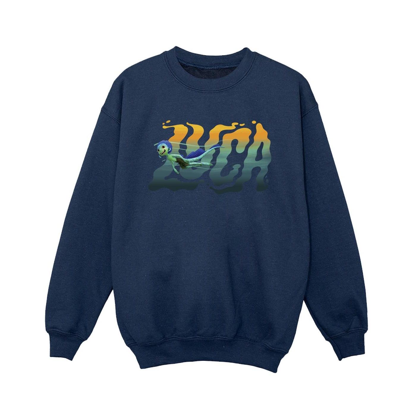 Image of Luca Swim Sweatshirt Unisex Marine 104