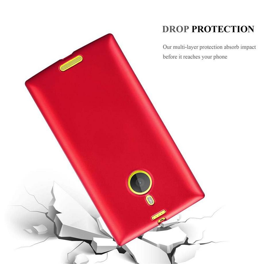 Cadorabo  Hülle für Nokia Lumia 1520 TPU Silikon Matt 