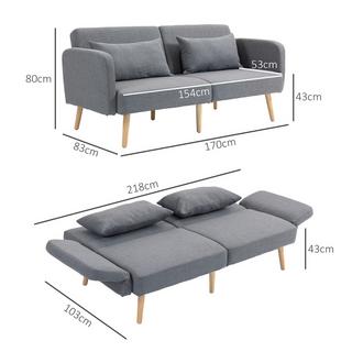 HOMCOM Schlafsofa  