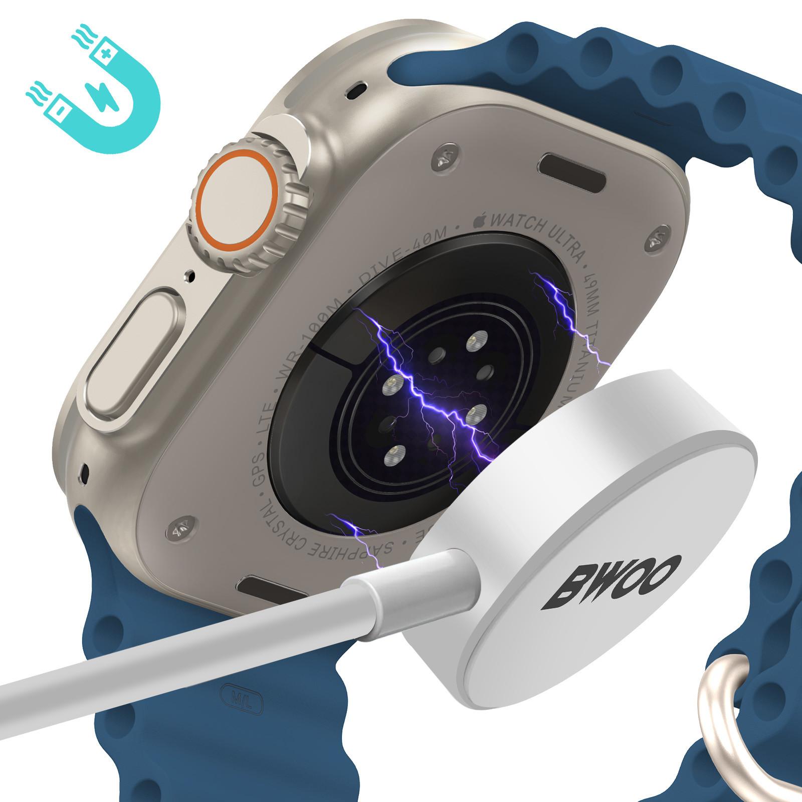 Avizar  Cavo magnetico per Apple Watch 5W con presa USB-C compatto 