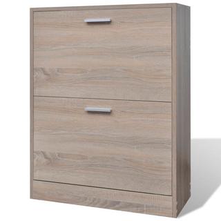 VidaXL Schuhschrank holz  