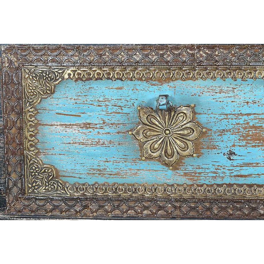 mutoni Truhe Mango Indigo 80x40  