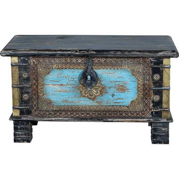 Truhe Mango Indigo 80x40