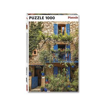 Puzzle Blauer Balkon (1000Teile)