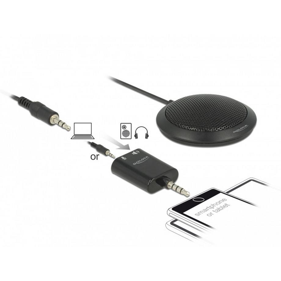 DeLock  Tischmikrofon für Konferenz 