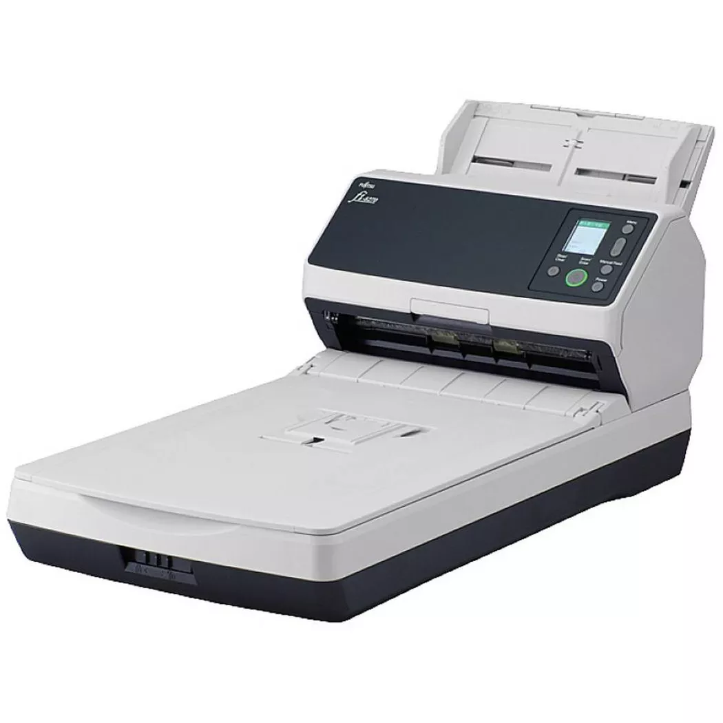 Ricoh fi-8270 ADF + Manual feed scanner 600 x 600 DPI A4 Black, Grey