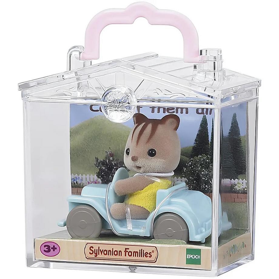 Sylvanian Families  Figuren Eichhörnchen in Tretauto (5203) 