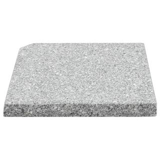 VidaXL Plaque de poids pour parasol granite  