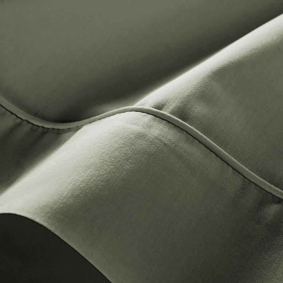 La Redoute Intérieurs Taie de traversin unie en satin de coton  