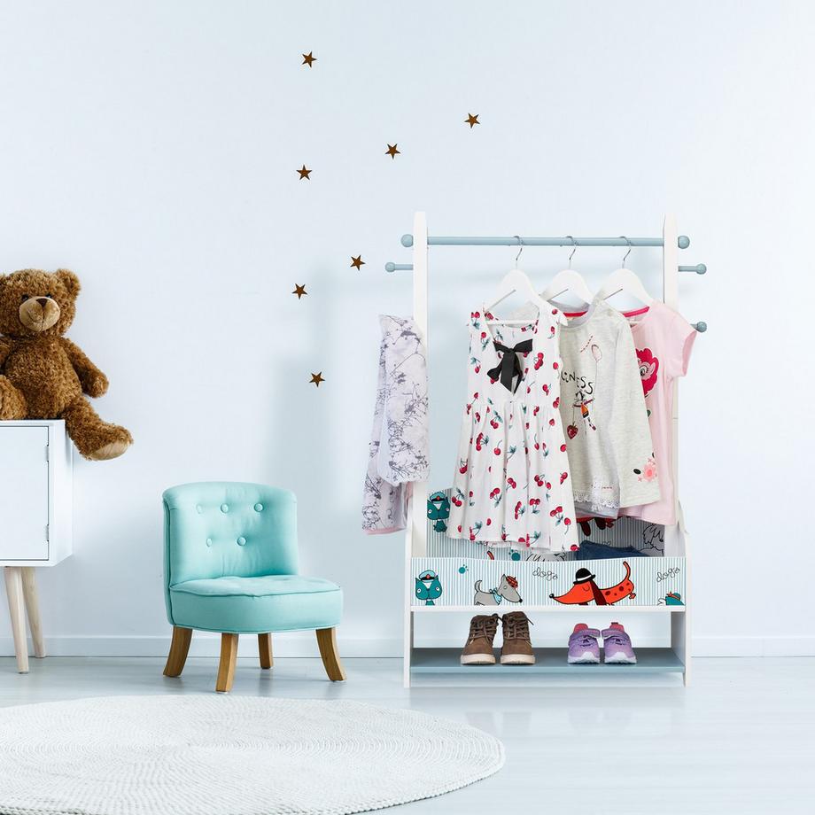 B2X Kleiderbügel für Kinder Hundemotiv  