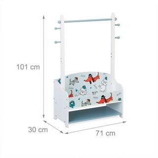 B2X Appendiabiti per bambini Motivo cane  