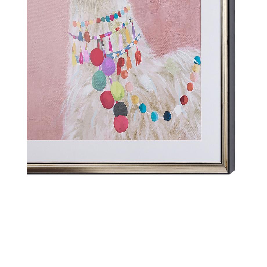 Beliani Imprimé mural encadré en Papier Moderne BALALA  