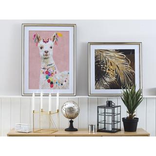 Beliani Imprimé mural encadré en Papier Moderne BALALA  