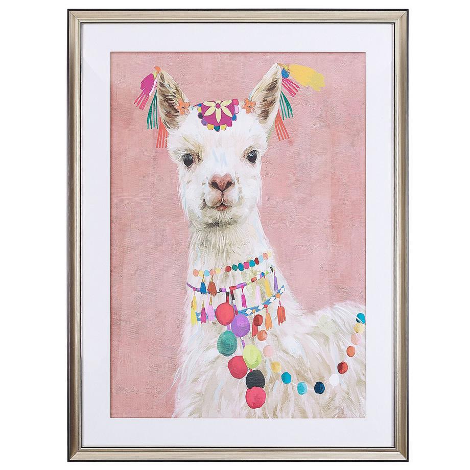 Beliani Imprimé mural encadré en Papier Moderne BALALA  