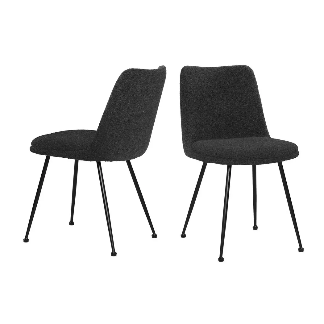 mutoni - Stuhl Arcwell (2er-Set), One Size