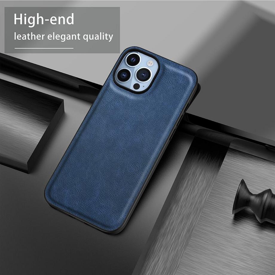 Cover-Discount  iPhone 15 Pro - Retro Schutzhülle Mit Kunstleder 