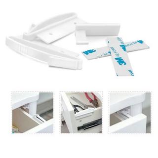 Northio Serrure pour casiers et tiroirs - lot de 4  