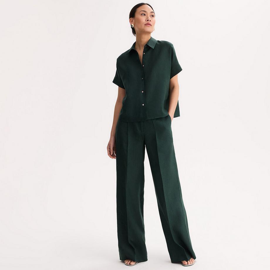 La Redoute Collections Pantalon Large Lin  
