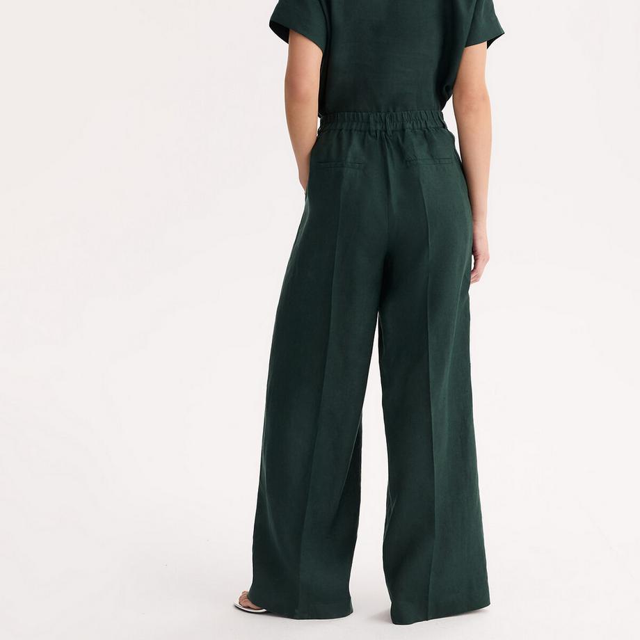 La Redoute Collections Pantalon Large Lin  
