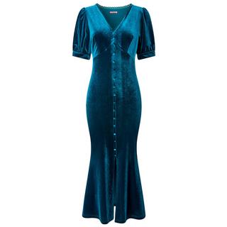 Joe Browns Robe en velours extensible col V  