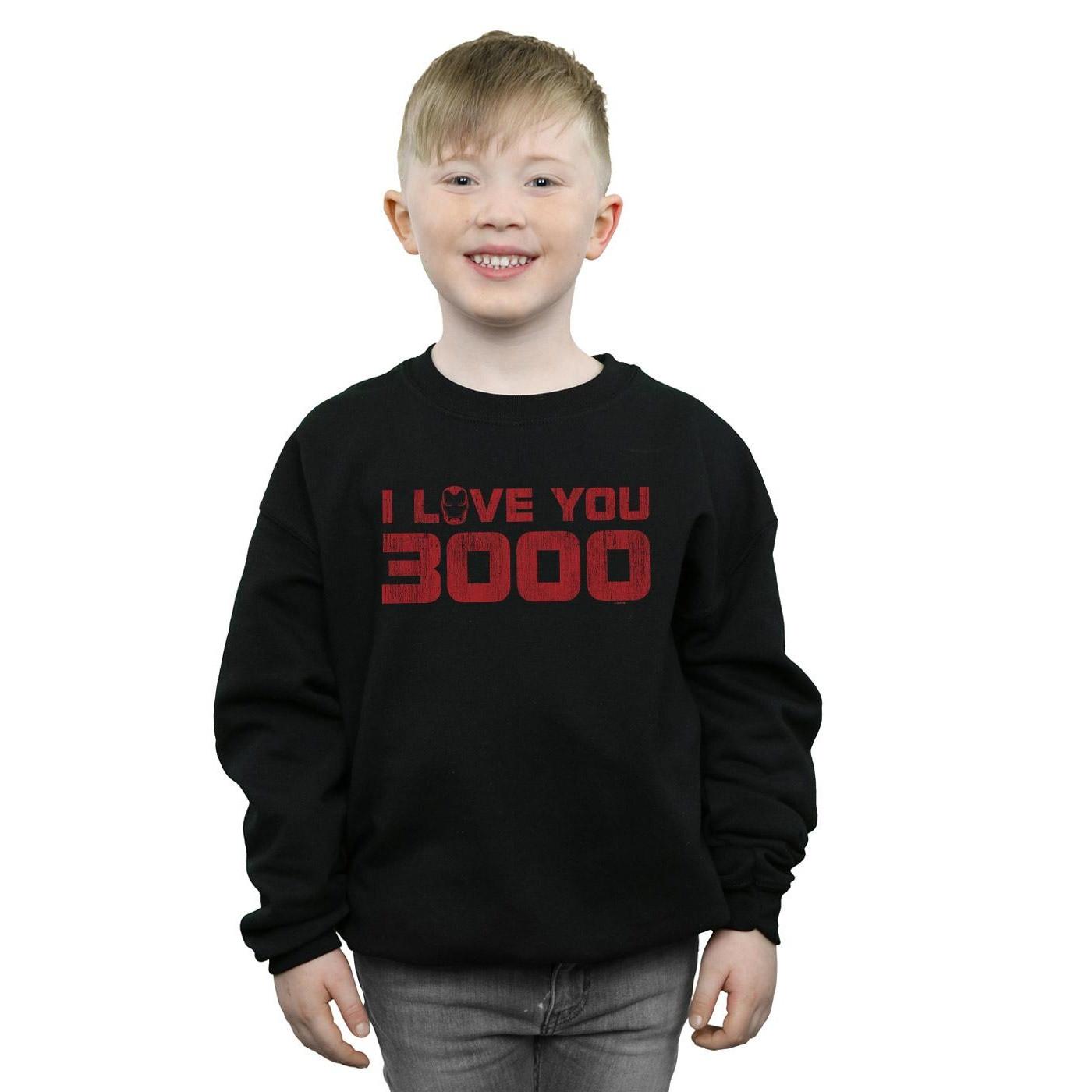 MARVEL  Avengers Endgame I Love You 3000 Sweatshirt 