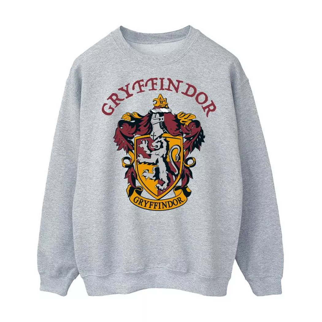 HARRY-POTTER - Gryffindor Sweatshirt, für Damen, Grau, Größe S