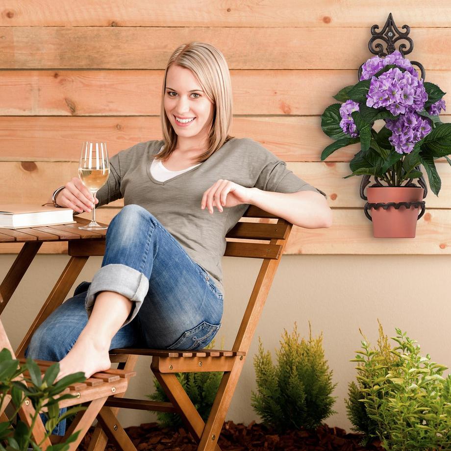 Northio Blumenhalter Wand Antik  