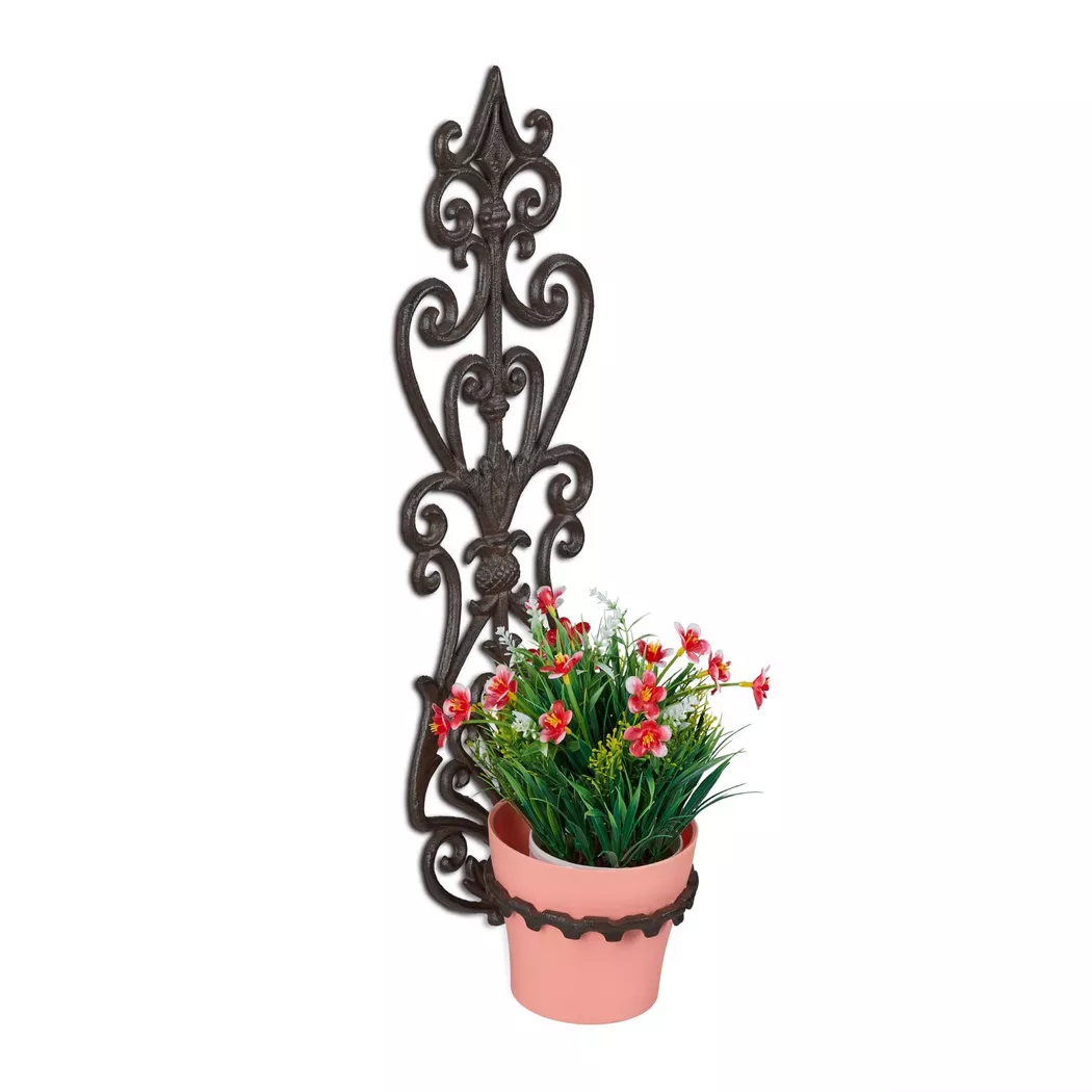 Northio - Blumenhalter Wand Antik, One Size