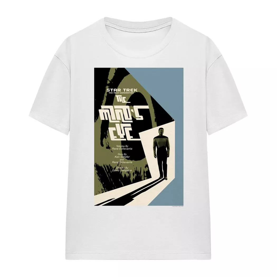 Star Trek - The Next Generation Season 4 Episode 24 TShirt, für Damen, Weiss, Größe XL