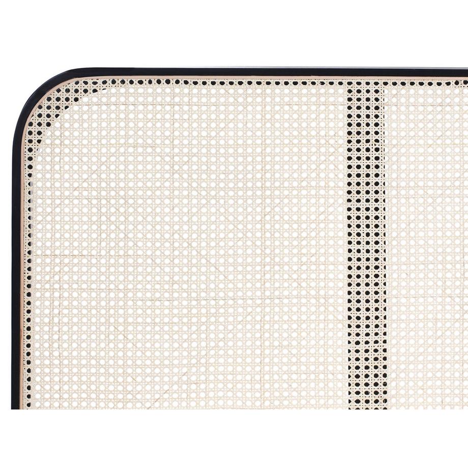 Beliani Lit avec sommier en Bois de pin Rustique GONFARON  