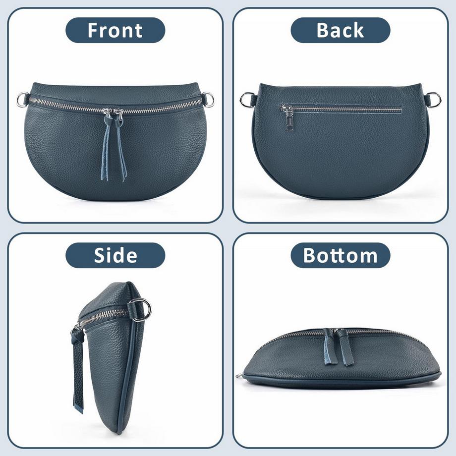 Only-bags.store Sac à Bandoulière Pour Téléphone Portable avec Deux Larges Bretelles  