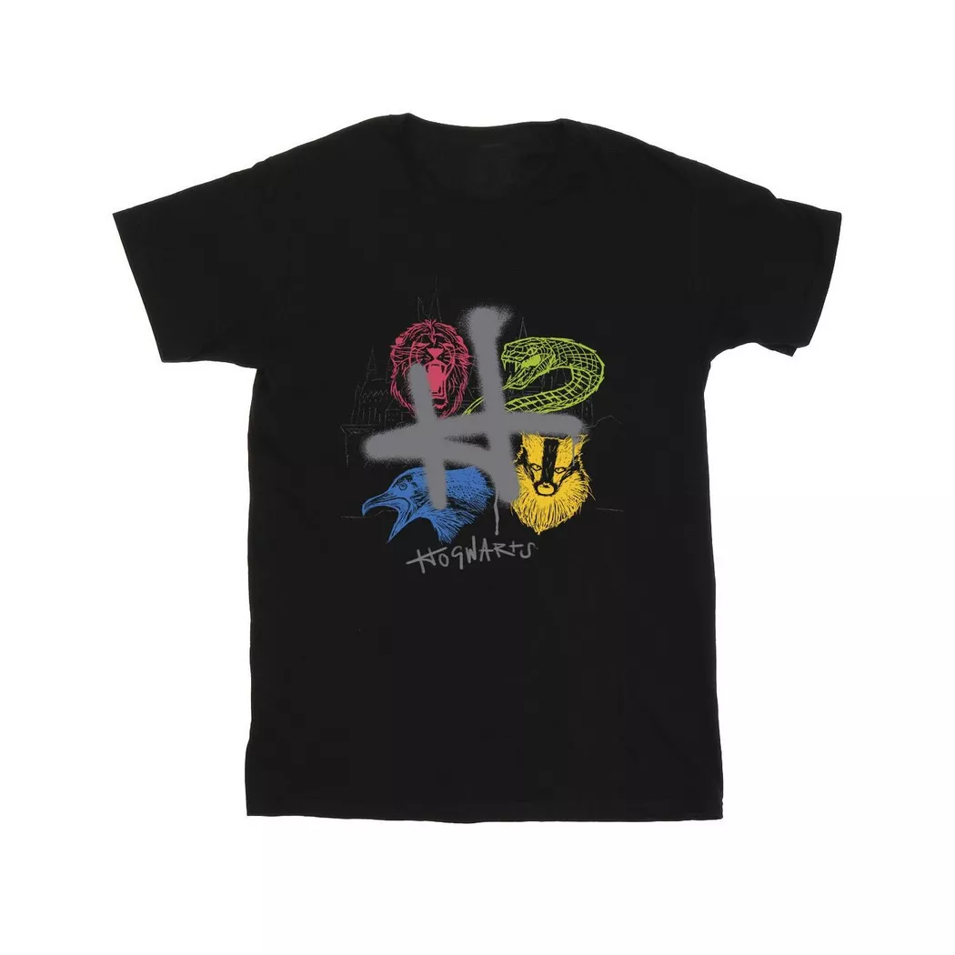 HARRY-POTTER - TShirt, 152-158, Schwarz