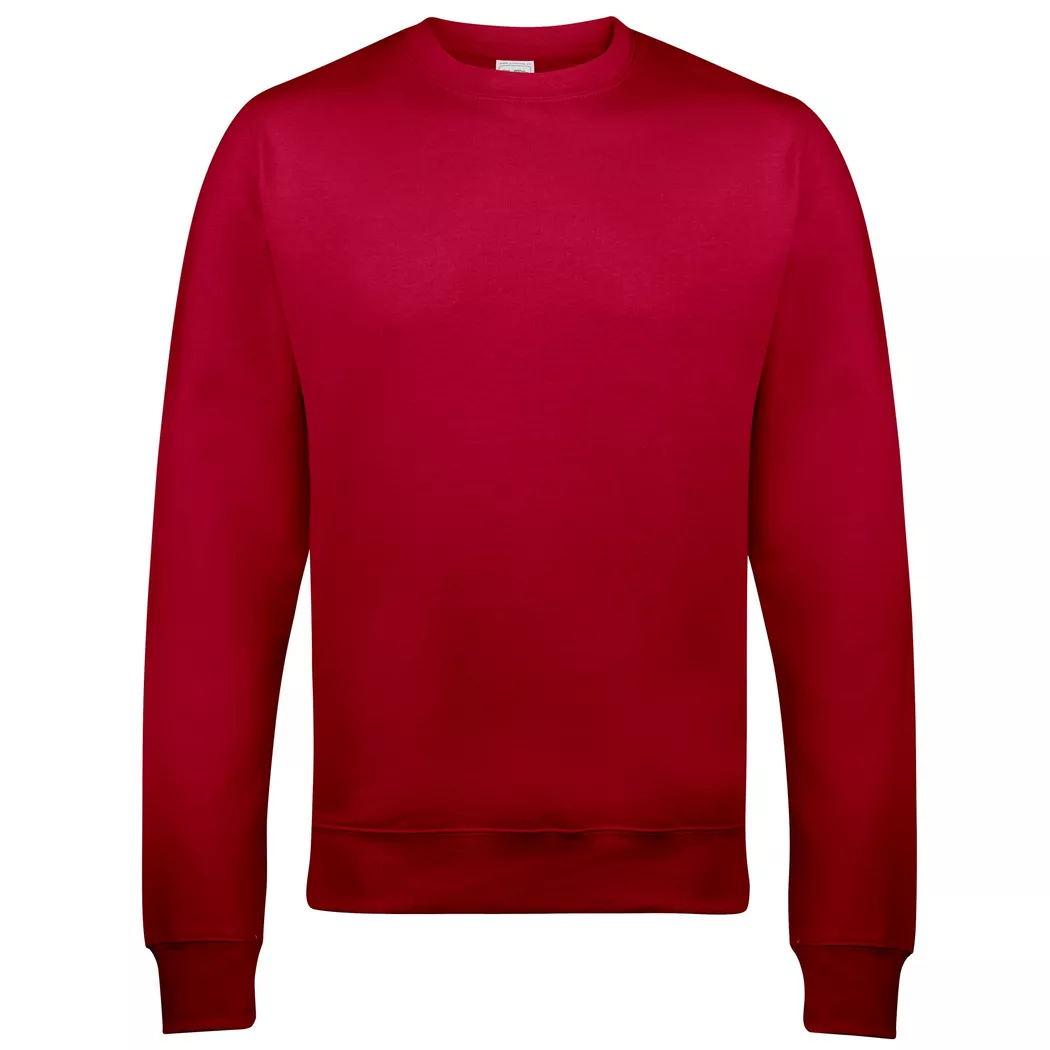 AWDis - Just Hoods Plain Pullover mit Rundhalsausschnitt, für Damen, Rot Bunt, Größe S