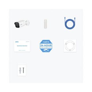 Reolink  P320 Caméra bullet d'extérieur 5 MP 110° IR-LED 30m PoE 