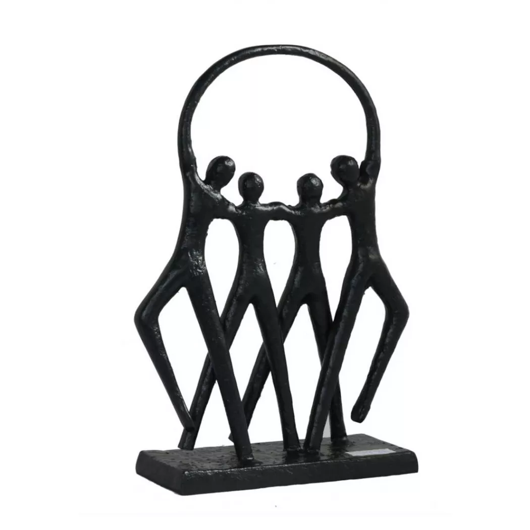 mutoni - Deko-Figur Friends, One Size, Schwarz