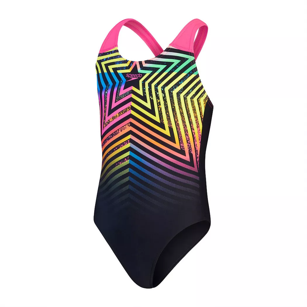 Speedo - badeanzug, mädchen digital placement splashback, 14A