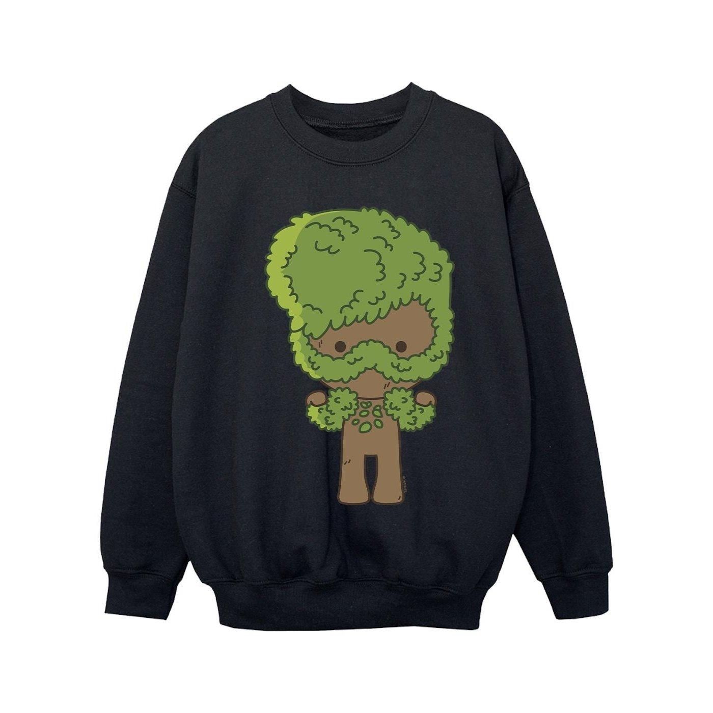 Image of I Am Groot Chibi Flex Sweatshirt Mädchen Schwarz 128