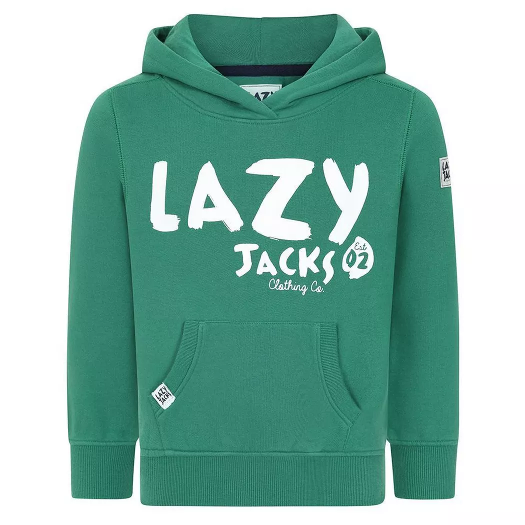 Lazy Jacks - Kapuzenpullover, 152-158, Grün