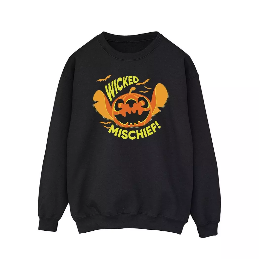 Disney - Wicked Mischief Sweatshirt, für Herren, Schwarz, Größe S