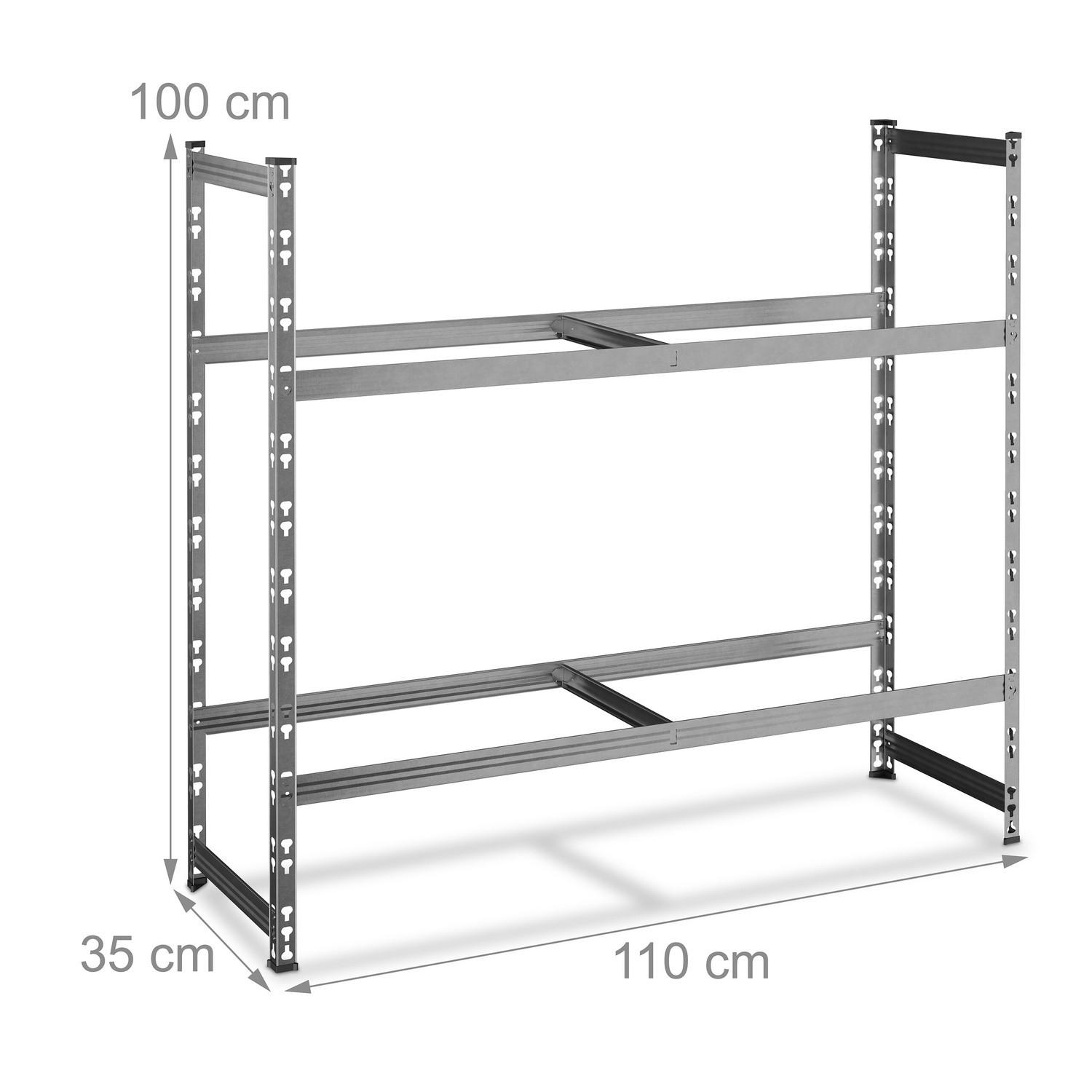 Northix Reifenregal für 8 Räder  