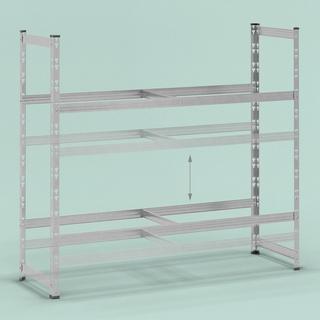 Northix Reifenregal für 8 Räder  