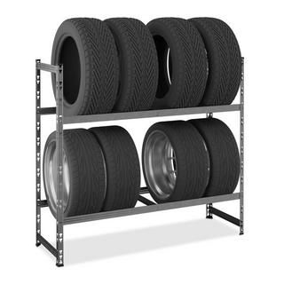 Northix Reifenregal für 8 Räder  