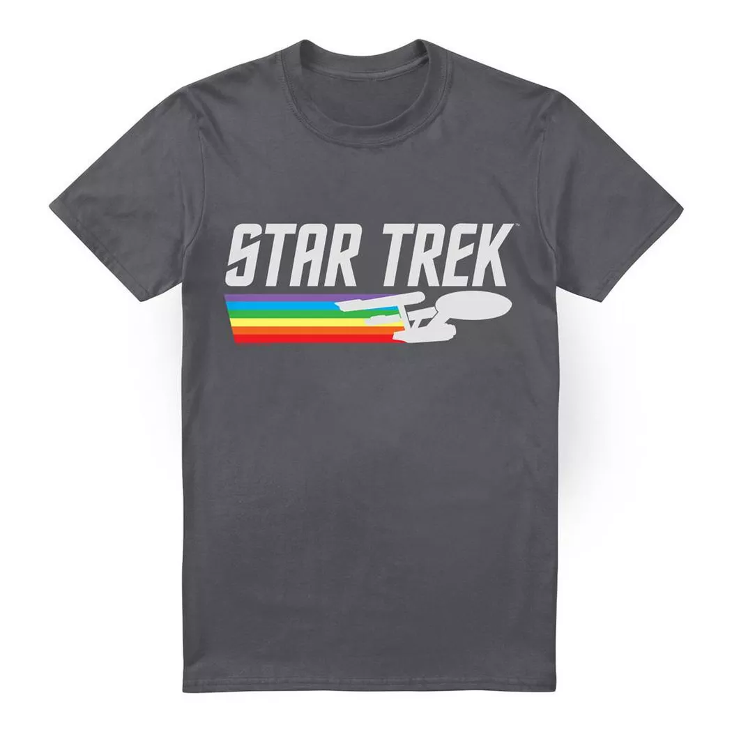 Star Trek - TShirt, für Herren, Charcoal Black, Größe 4XL
