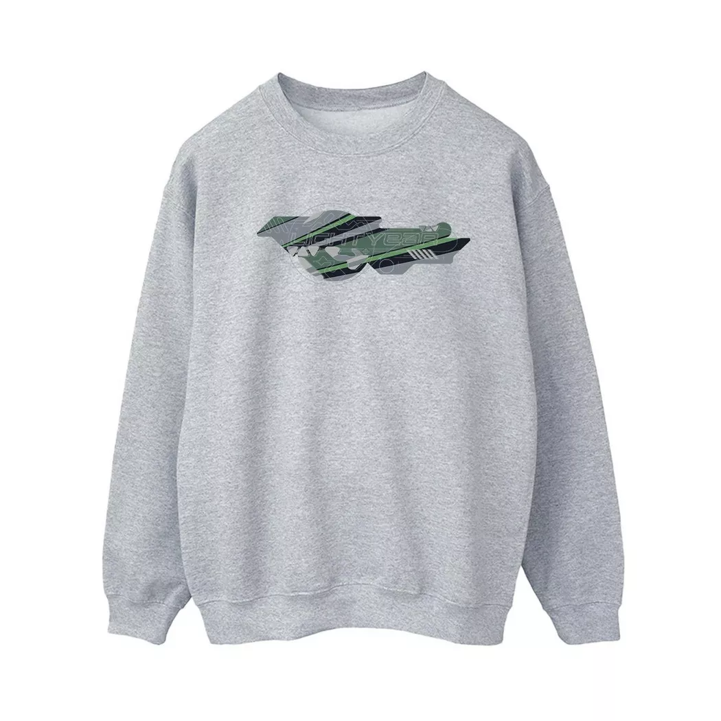 Disney - Lightyear Graphic Title Sweatshirt, für Damen, Grau, Größe M