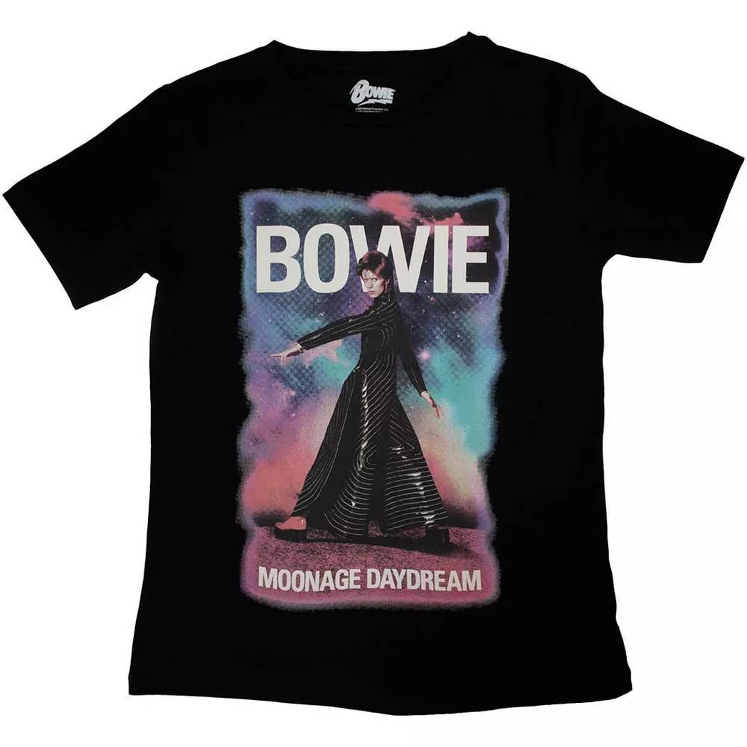 David Bowie - Moonage Daydream TShirt, für Damen, Schwarz, Größe M