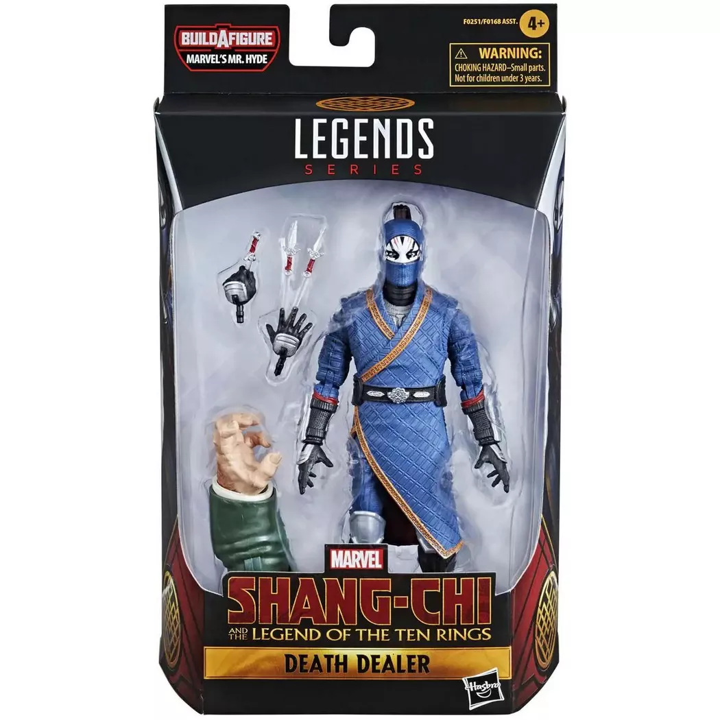 Hasbro - Shang Chi & The Legend of the Ten Rings Marvel Legends Mr. Hyde Series Death Dealer Action Figure, One Size, Multicolor