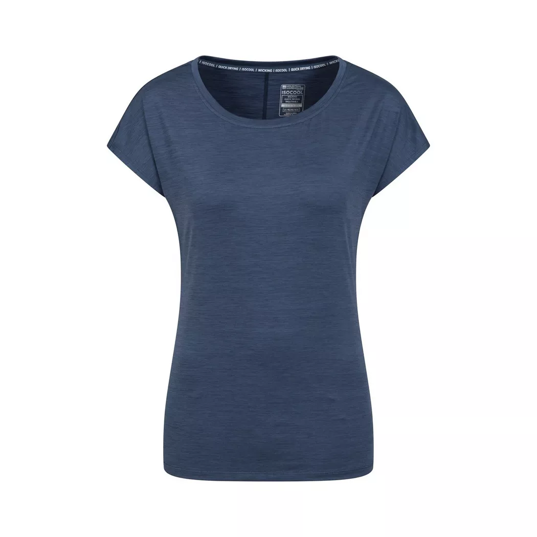 Mountain Warehouse - Panna II TShirt Mit UVSchutz, für Damen, Marine, Größe 36