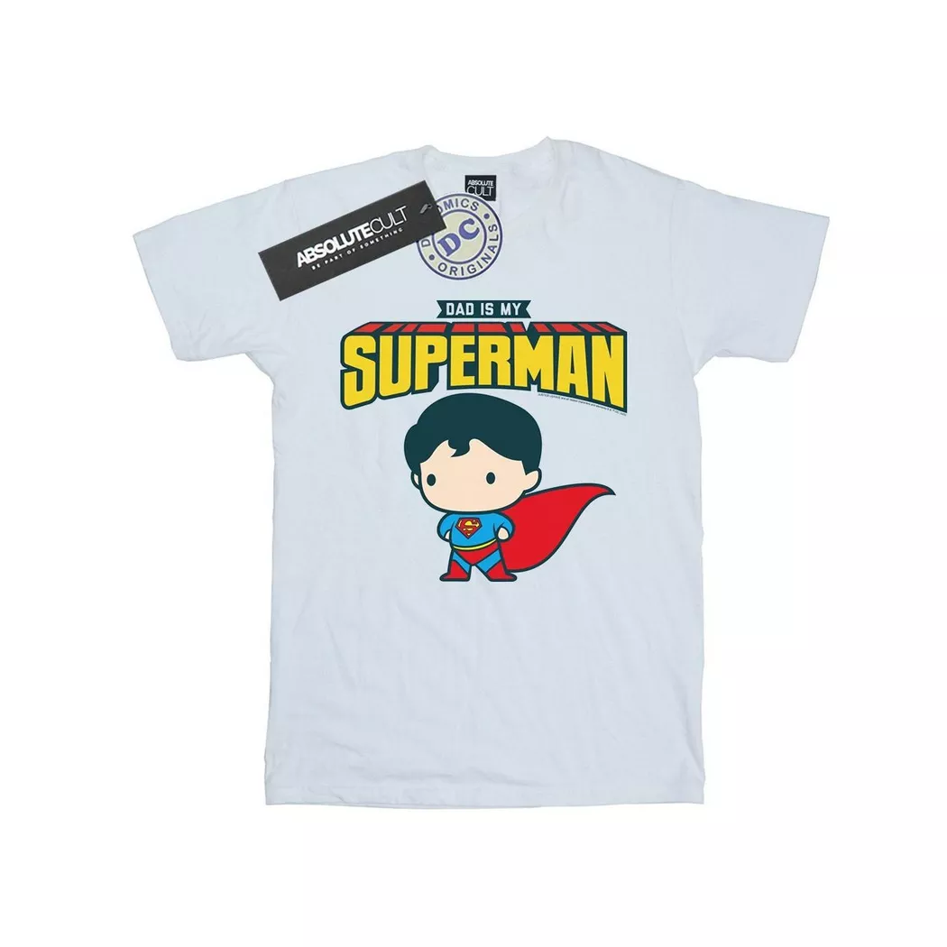 DC COMICS - My Dad Is Batman My Hero TShirt, 116, Weiss